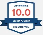 AVVO 10.0 rating award